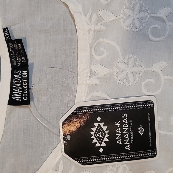 0151. NWTs ~ Beautiful 100% Cotton ~ XXL ~ Embroidery 👍💕 - Picture 3 of 11